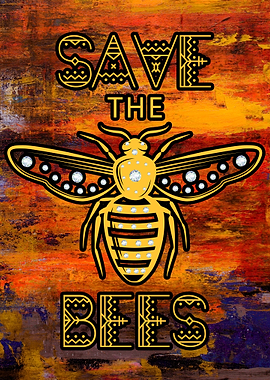 Save the Bees Save the Bee