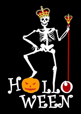 Halloween Skeleton king