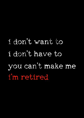 Retired Retirement Senior