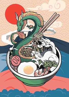 Ramen Dragon Japanese Soup