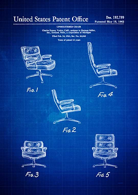 Eames Uphostered Chair