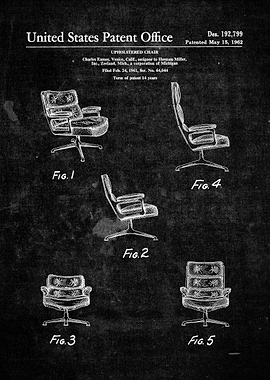 Eames Uphostered Chair