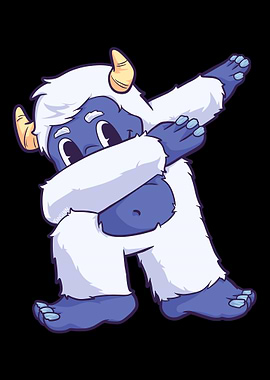 dabbing dab Yeti Bigfoot S