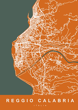 Reggio Calabria City Map