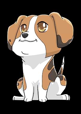 Beagle Dog Owner Kawaii Cu