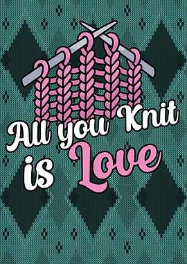Crochet Knitting knit love
