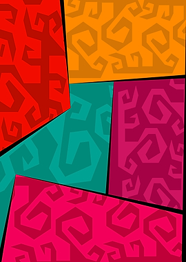 Abstract Ethnic Pattern