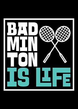 Two Badminton Sticks