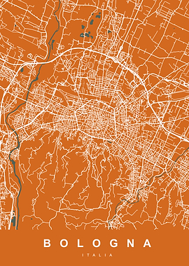 BOLOGNA City Map Italia