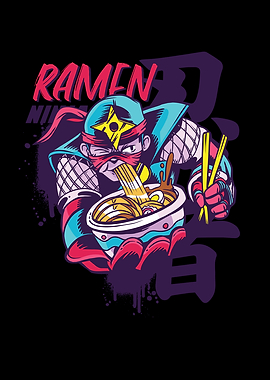 Ramen Ninja Kwaii Japanese