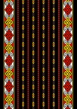 Toraja Ethnic Pattern 2