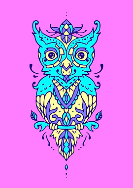 Owl bird art