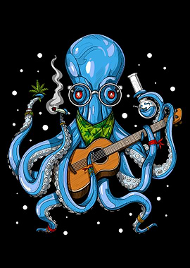 Octopus Hippie Stoner