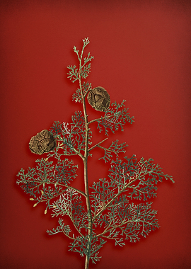 Mediterranean Cypress Red