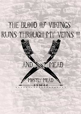Viking Mead Runes Nordic