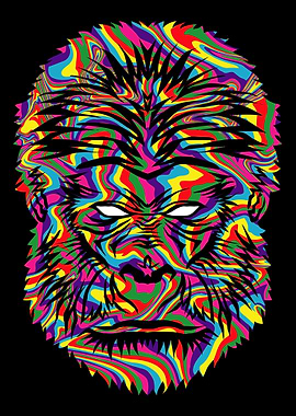 Psychedelic Monkey