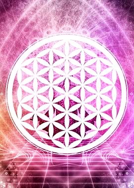 Flower Of Life Yoga Symbol