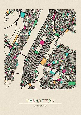 Manhattan Map