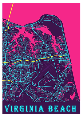 Virginia Beach Neon City