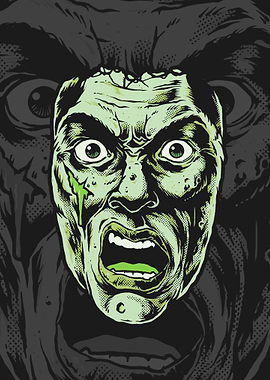 Horror Paranoia Face