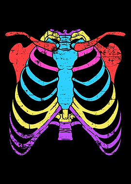 Halloween Colorful Skull