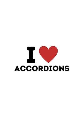 I Love Accordions Simple