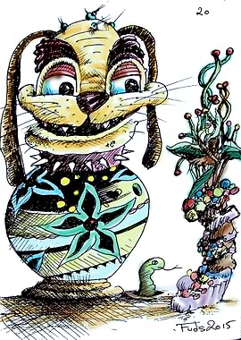 Vasedog the Worm Friend