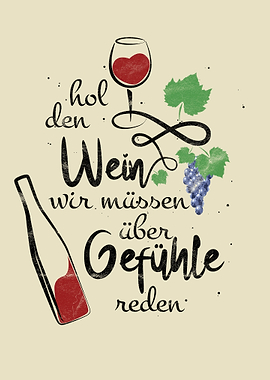 Rotwein und Gefuehle