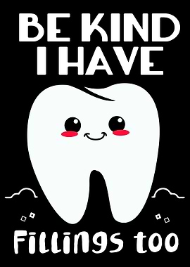 Dentist Cute Tooth Filling