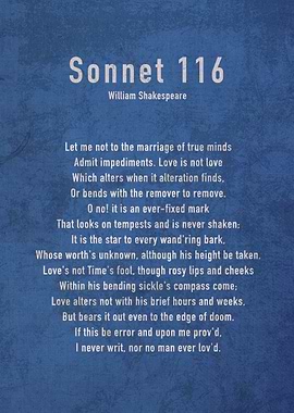 Sonnet 116 by Shakespeare