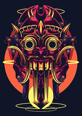 Mecha Rangda Balinese