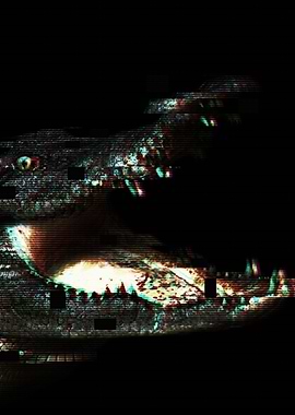 Glitched Crocodile