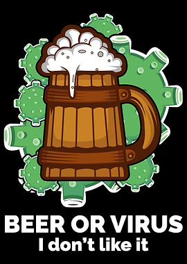 Beer or Virus Healthy Pers