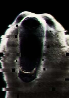 Glitched Polar Bear