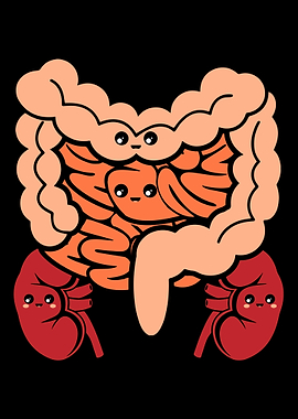 Cute Human Anatomy Body Pa