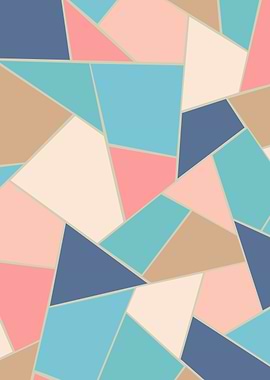 Pastel Geometric Summer 1