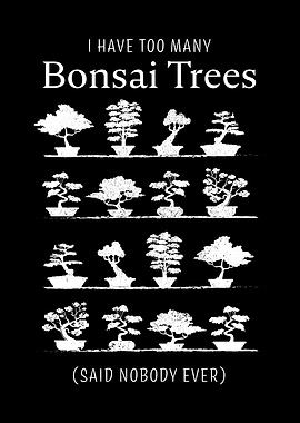 Too many Bonsai Trees