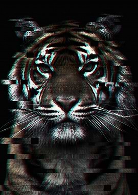 Glitched Tiger