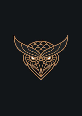 Wisdom Owl Head