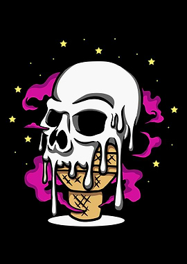 Ice Cream Skull