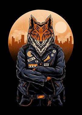 fox cyberpunk