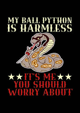 Ball Phyton Is Harmless