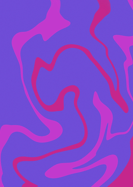 violet red marble effect