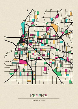 Memphis Map