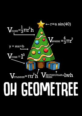 Oh Geometree Merry Christm