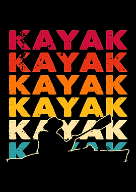 Kayak Text Retro