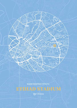 Etihad Stadium Map