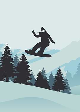 Snowboarding Landscape