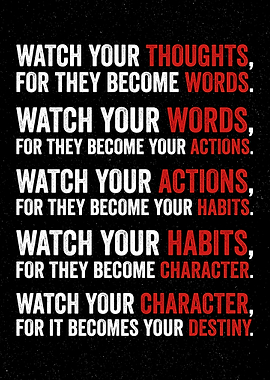 Motivation Text Art