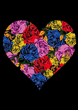 Floral Heart Pattern